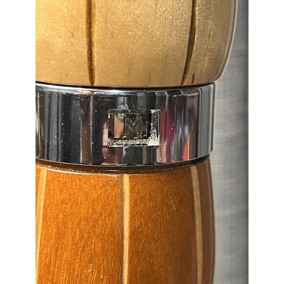 Robert Wilhelm William Bounds Wooden Pepper Mill Grinder Salt Shaker Combo - Picture 8 of 15